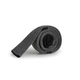 Cravate Grain de Caviar - Noir/Blanc